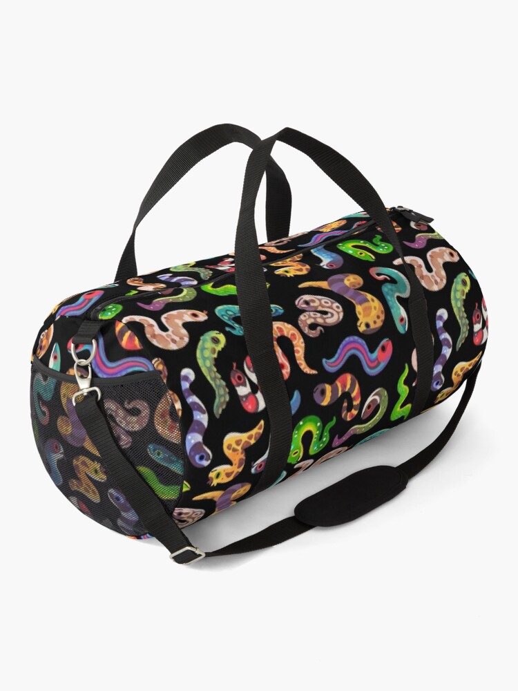 Thumbnail 2 of 3, Duffle Bag, Serpent Day designed and sold by pikaole.