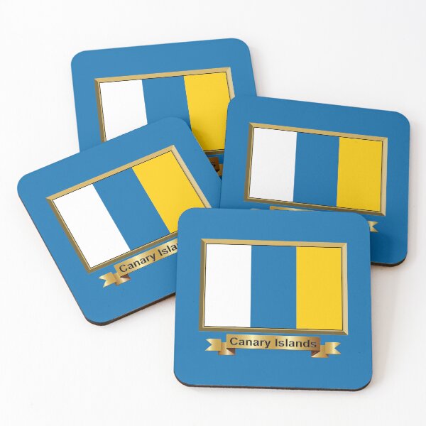 Item preview, Canary Islands State Flag Gifts, Stickers & Products (N) designed and sold by mpodger.