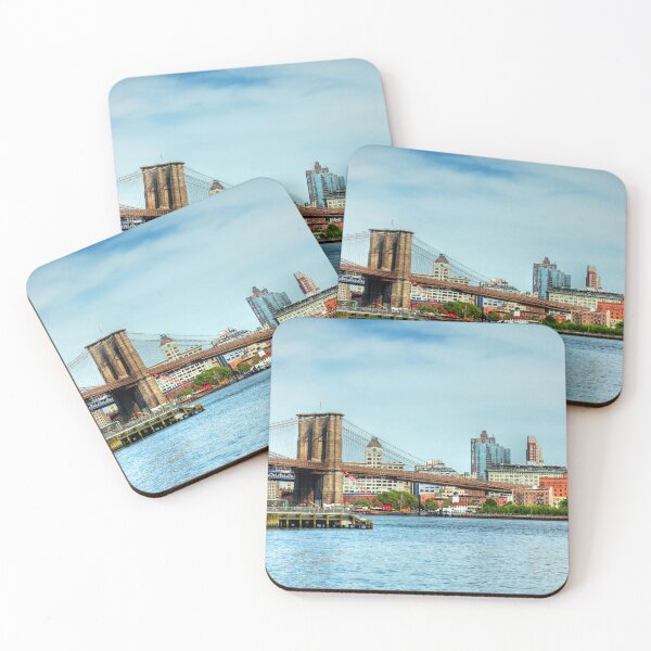 Item preview, Brooklyn Bridge East River New York City designed and sold by Paul Thompson Photography.