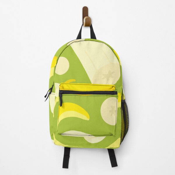 Seamless pattern of avocado in pastel Backpack