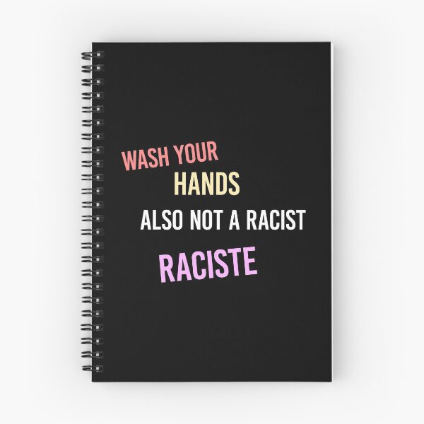Item preview, wash your hands also not a racist  designed and sold by Djalane.