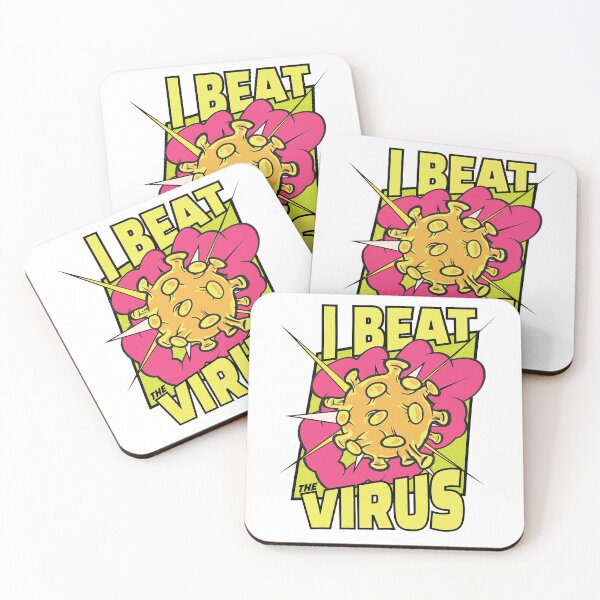 Item preview, I Beat The Virus designed and sold by Dewirumbaina.