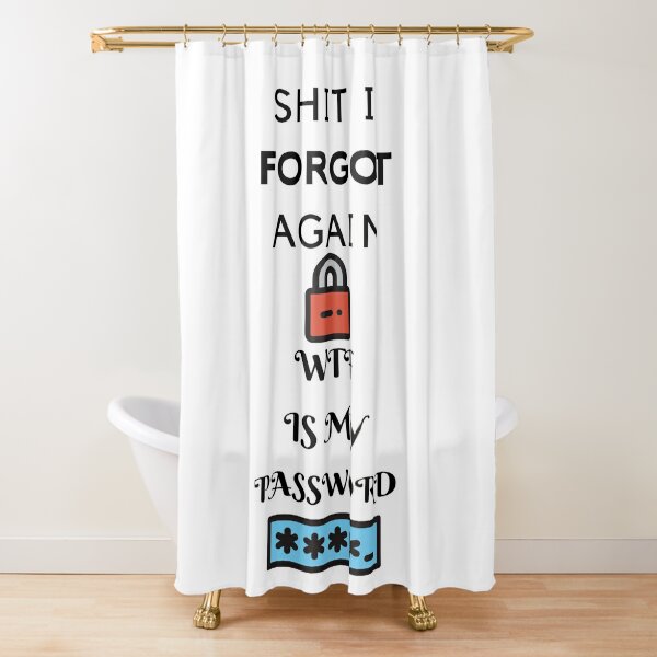Usernames Shower Curtains Redbubble - roblox headboard decal free roblox passwords and usernames