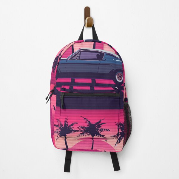 Item preview, Retro Muscle Car And Sunset designed and sold by Vector Scout Lab.