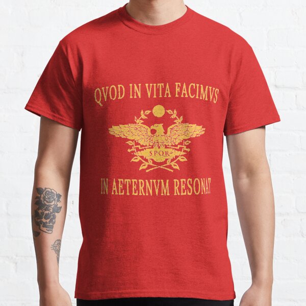 Item preview, What we do in life echoes in eternity designed and sold by valentinpereda.