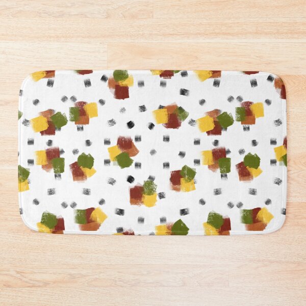 Item preview, #Terrazzo pattern  #red with green and yellow  ,orange  designed and sold by Budoorsaeedoo.