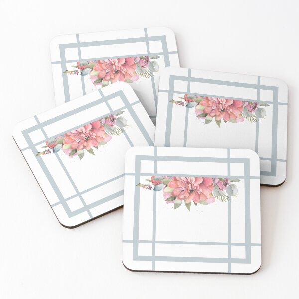 Item preview, Pink flowers watercolor designed and sold by anna0711.