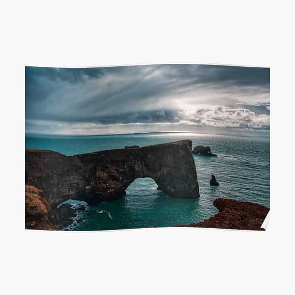 Dyrholaey Arch Poster