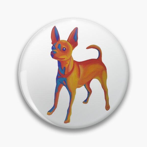 Item preview, Mojo the Infrared Chihuahua designed and sold by AllisonDelDuca.