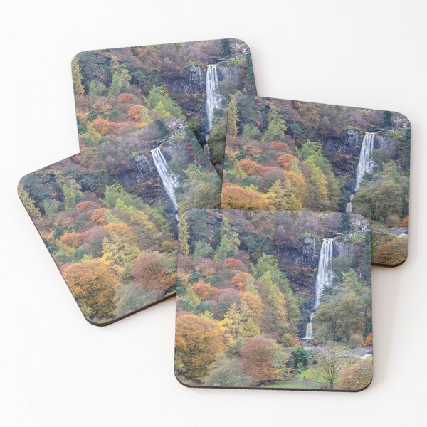 Item preview, Autumnal trees at Pistyll Rhaeadr designed and sold by bitm2007.