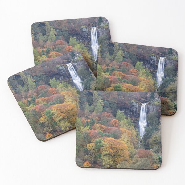 Item preview, Autumn at Pistyll Rhaeadr Waterfall designed and sold by bitm2007.