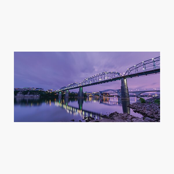 Chattanooga Bridges Photographic Print
