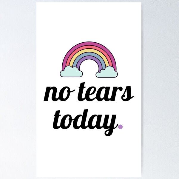 Item preview, No tears today designed and sold by Si-Weiya.