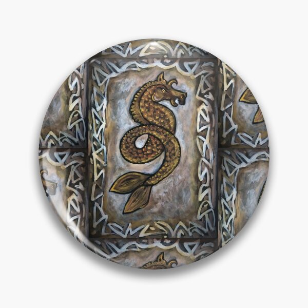 Item preview, Viking Dragon / Mythical Dragon / Norse / Scandi / Celtic / Fantasy /  designed and sold by artenvironments.
