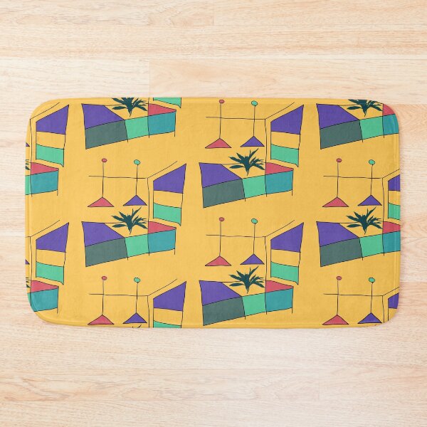 Item preview, Plant kitchen bench bold colorful abstract artwork designed and sold by EarthyPlanty.