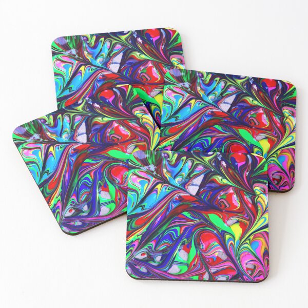 Item preview, Abstract Rainbow Paint Mix designed and sold by Cars with Character.