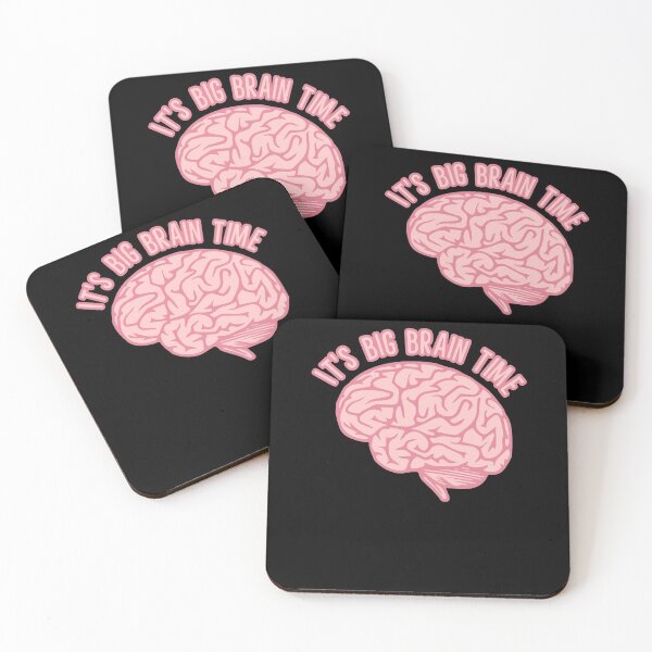Item preview, It's Big Brain Time designed and sold by poopfactory.