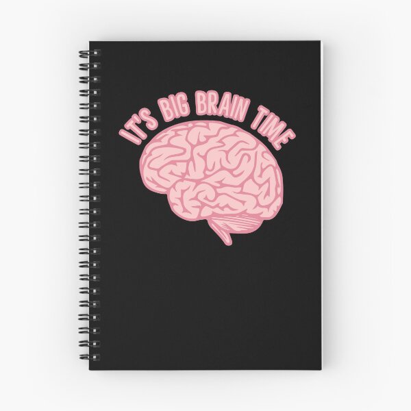 Item preview, It's Big Brain Time designed and sold by poopfactory.
