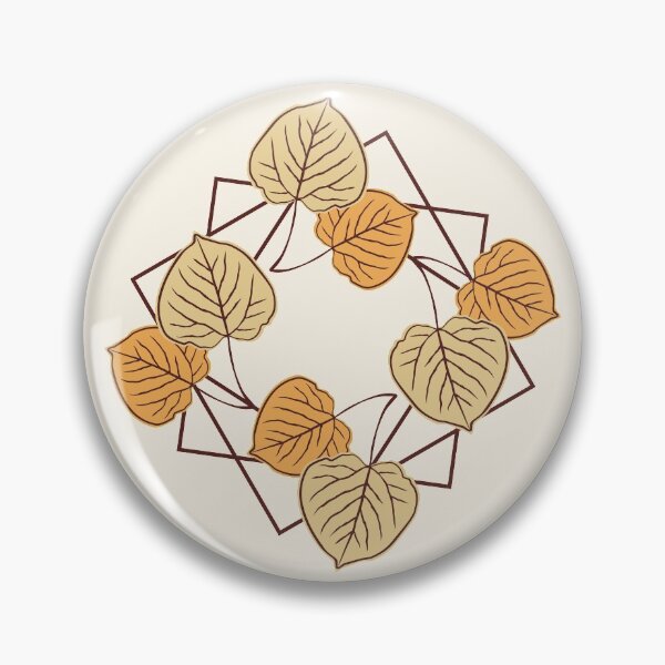 Item preview, Aspen Leaves in Squares designed and sold by lents.
