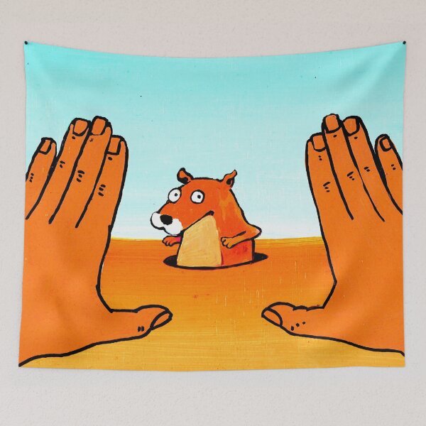 Item preview, VIEW OF A PRAIRIE DOG designed and sold by paulvolker.