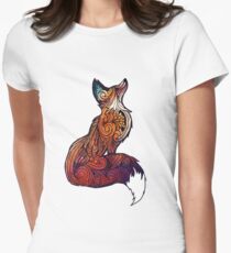Space Fox Fitted T-Shirt
