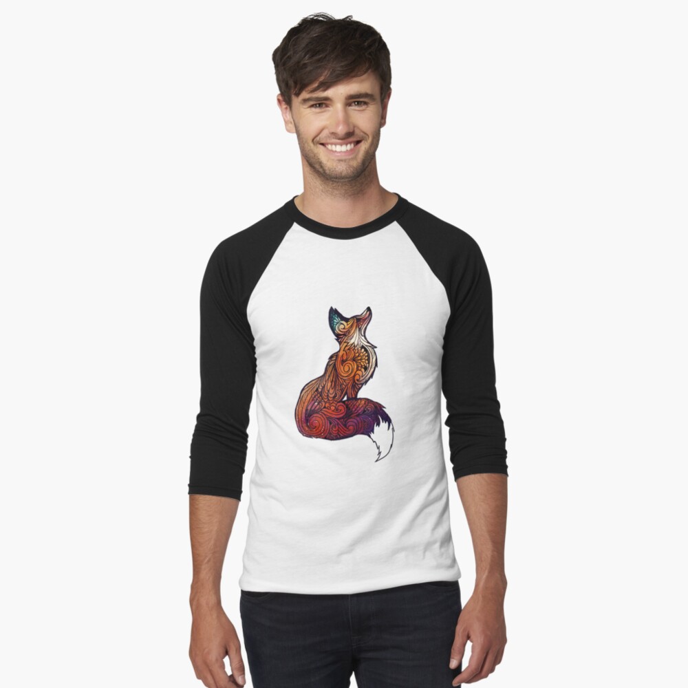 Item preview, Baseball ¾ Sleeve T-Shirt designed and sold by nellmeowmeow.