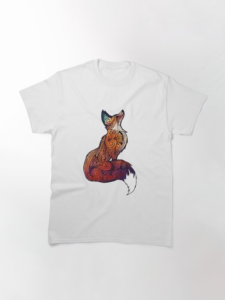 Alternate view of Space Fox Classic T-Shirt