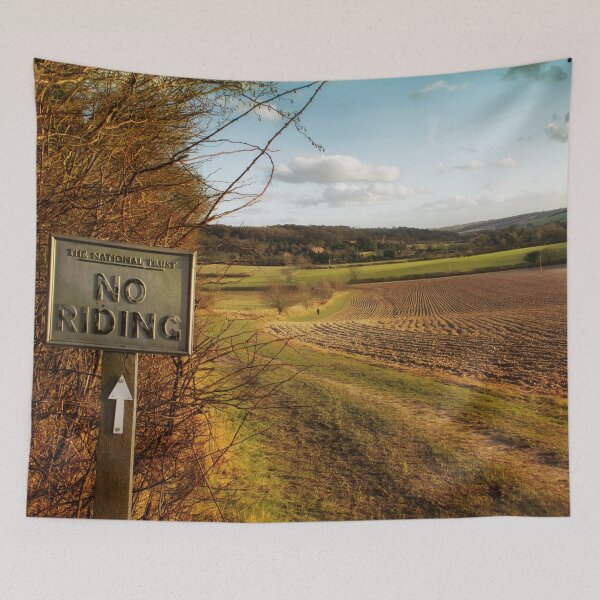 Item preview, No riding in the Chilterns designed and sold by FOLK ART FUSION by heidiannemorris.
