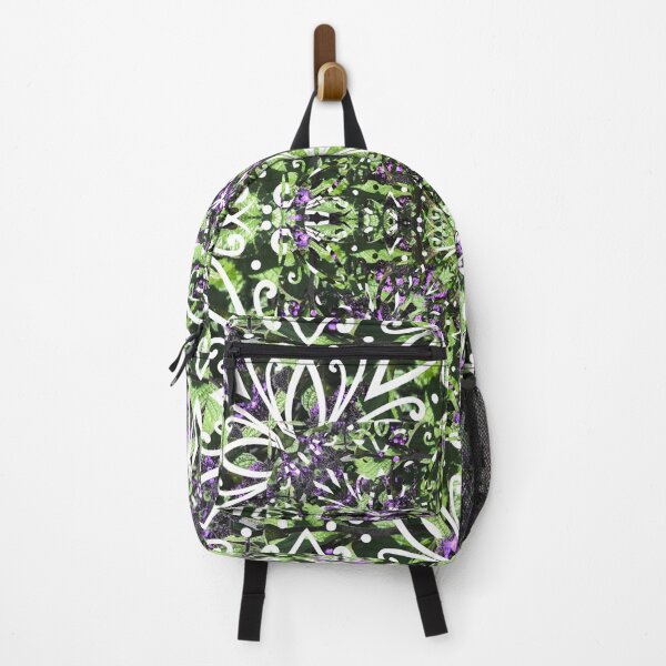 Item preview, Lime Green and Purple Mandala Pattern designed and sold by lyndseyart.