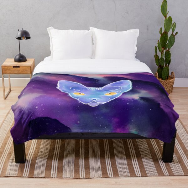 Item preview, Sphynx In Galaxy - Watercolor art designed and sold by CarloRavago.