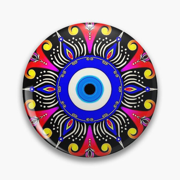 Item preview, Nazar boncuk, eye bead, evil eye, protection, amulet designed and sold by nitty-gritty.