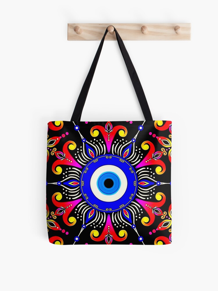 Buy Evil Eye Tote Shopping Bag, Turkish Nazar Boncuk Bag, Eco Reusable Bag  for Life Online in India - Etsy