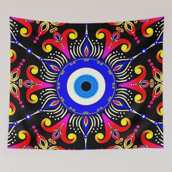 Item preview, Nazar boncuk, eye bead, evil eye, protection, amulet designed and sold by nitty-gritty.