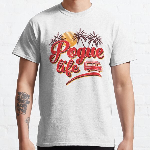Pogue Life Outer Banks Retro Palm T-shirt classique
