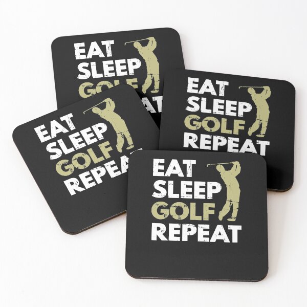 Item preview, eat Sleep Golf Repeat Golfing Gift Golfer designed and sold by jeffded.