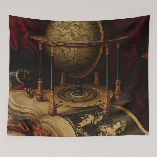 Item preview, Vanitas Still Life With Celestial Globe and Snake designed and sold by Ouijawedge.