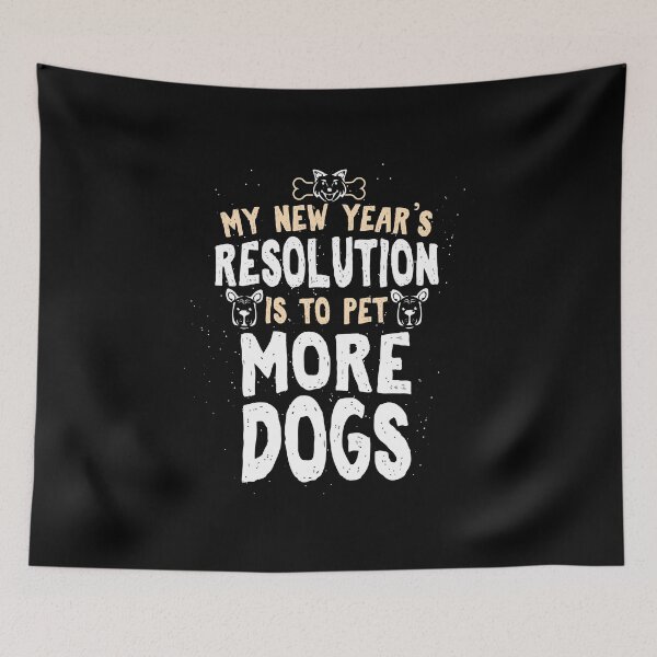 Item preview, Pet Dogs Happy New Year 2020 Resolution Gift designed and sold by haselshirt.