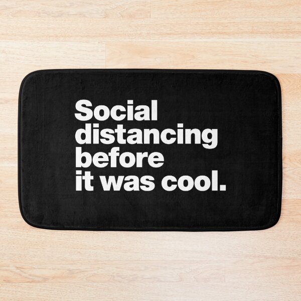Item preview, Social distancing before it was cool. designed and sold by chestify.