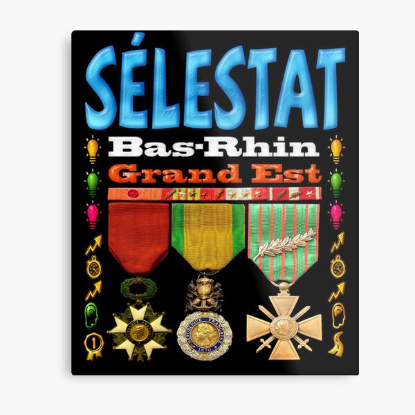 Sélestat Bas-Rhin Grand Est Impression métallique