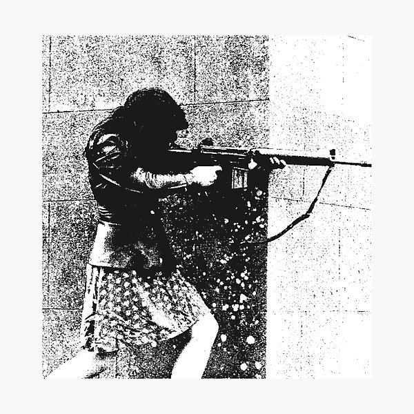 Female Fighter Photographic Print