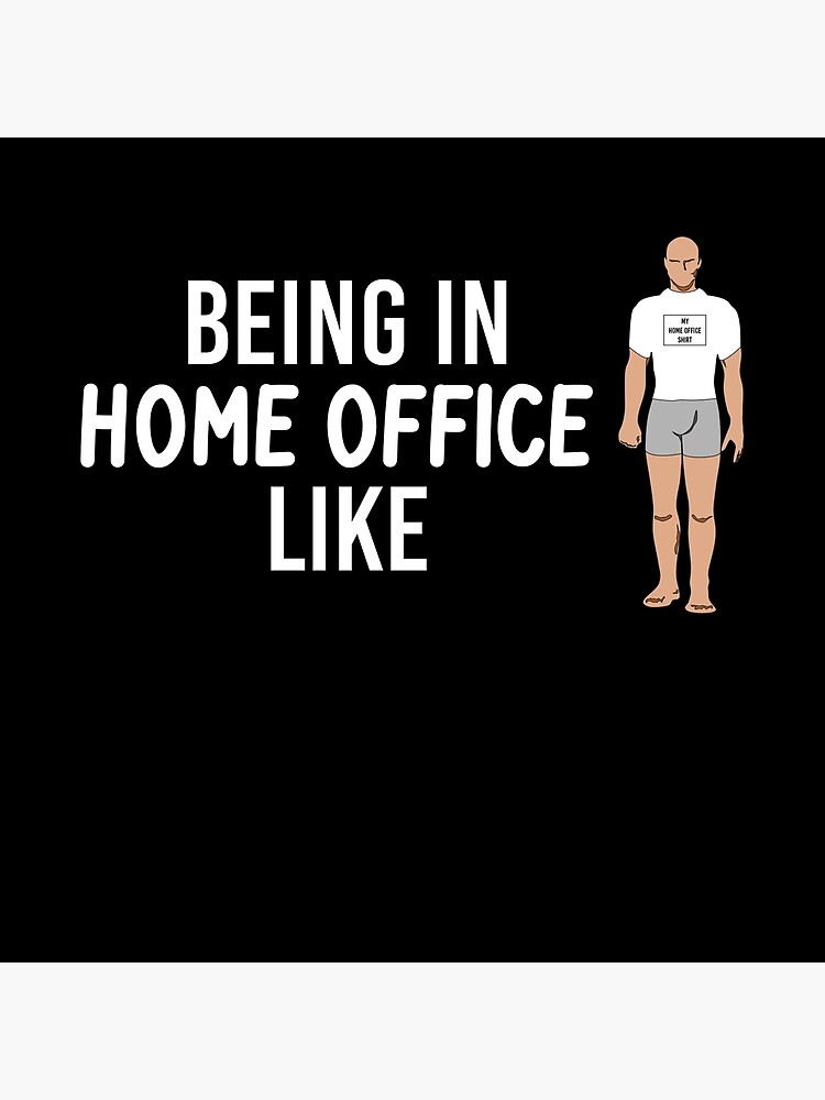 Work From Home Gifts Men Home Office Gifts Self Employed Sticker for Sale  by DSWShirts