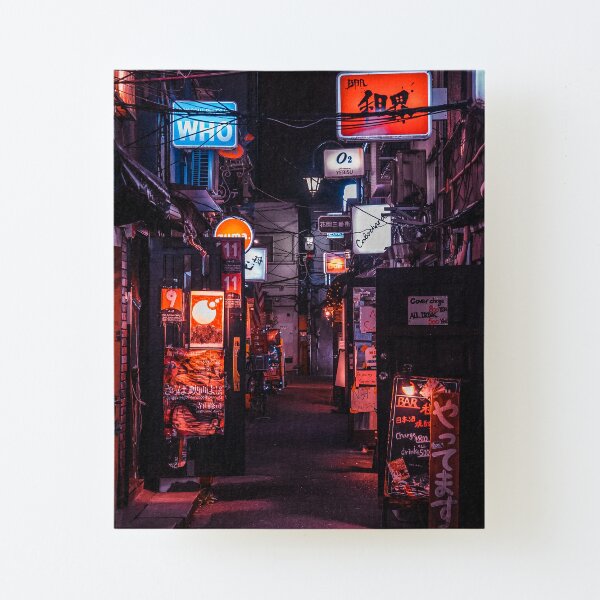 Golden Gai Tokyo Bar Crawl Canvas Mounted Print