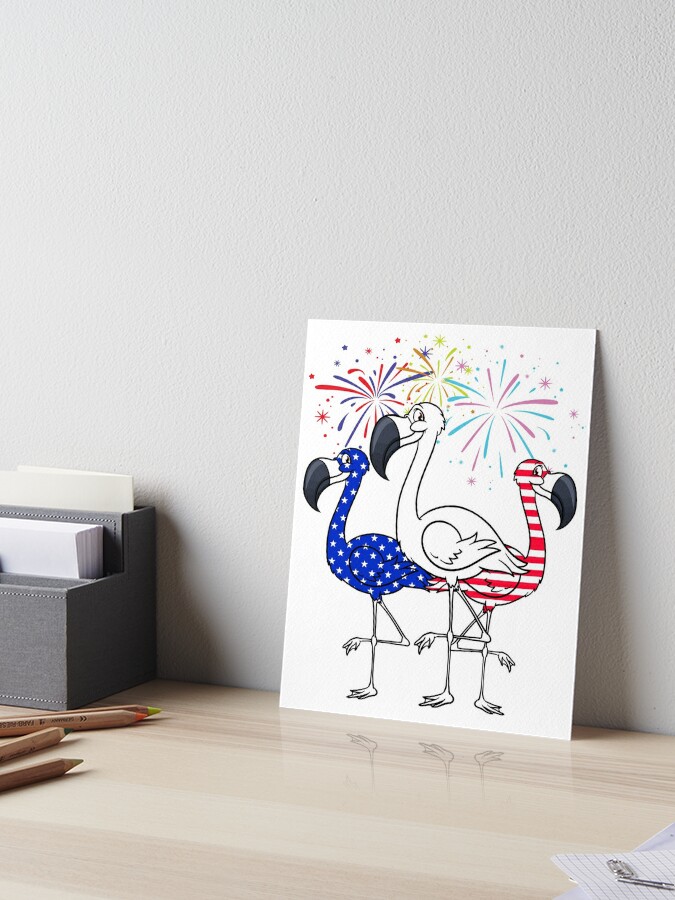 bass fishing american flag 4th of july Art Board Print for Sale by  BRONZELBTAYLOR