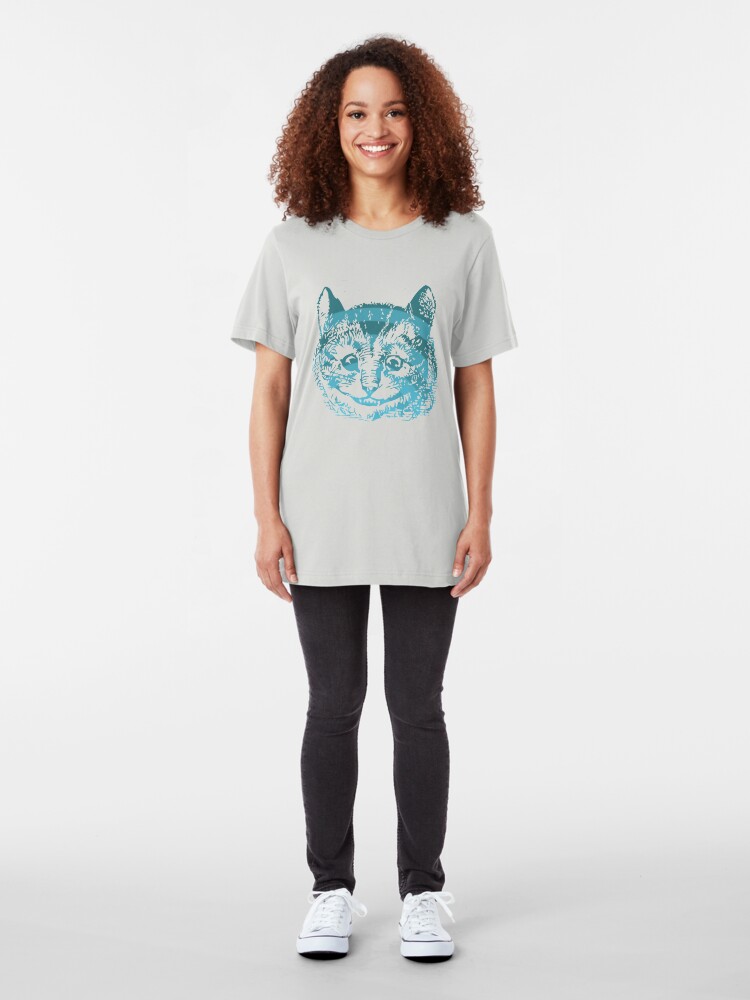 Cheshire Cat Striped Shirt
 "Cheshire Cat Striped Blue" T shirt by Archpress