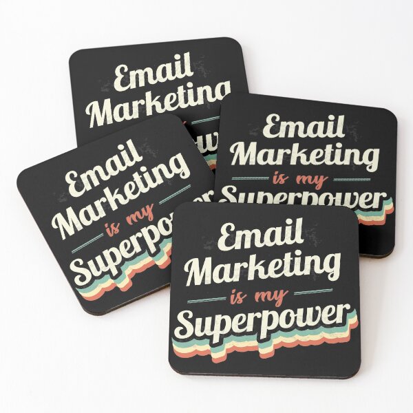 Item preview, Email Marketing is my Superpower  designed and sold by Custom365.