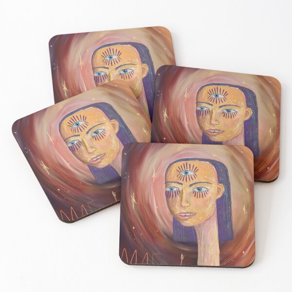 Item preview, Spiritual Woman Seeing Stars designed and sold by chloemaeward.