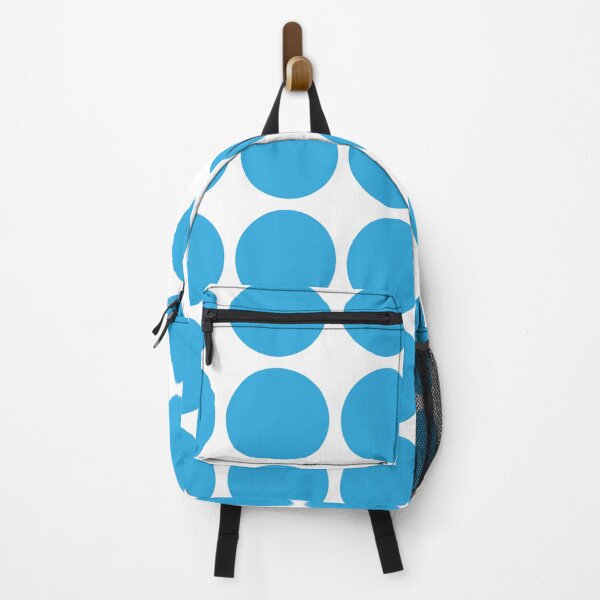 Item preview, Blue Mod Polka Dots Pattern designed and sold by Cool Fun  Awesome Time.