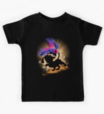 Super Smash Bros. Duck Hunt Dog Silhouette Kids Tee