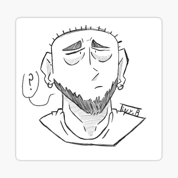 Huh? Sticker