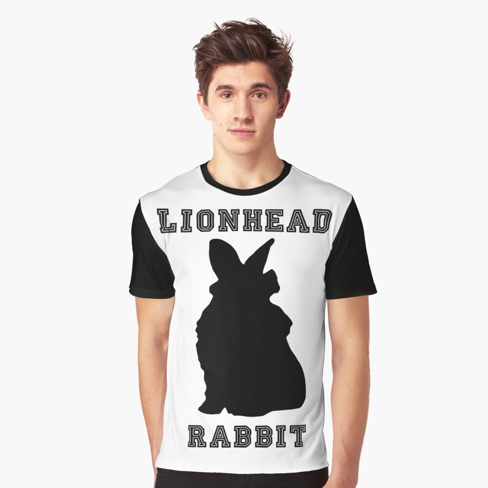 "Lionhead Rabbit Silhouette" T-shirt by Fennic | Redbubble